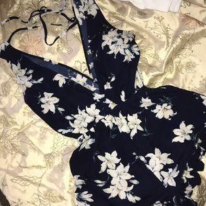 FLORAL ROMPER
